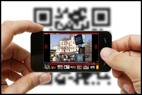 Scanner un QR code et lire une vidéo sur WebTV E-tourisme.tv